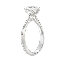 Load image into Gallery viewer, LADIES SOLITAIRE RING 1 1/2CT PEAR DIAMOND 14K WHITE GOLD