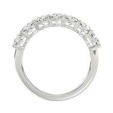 Load image into Gallery viewer, 14K WHITE GOLD 1 3/8CT ROUND DIAMOND LADIES BAND