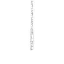 Load image into Gallery viewer, LADIES NECKLACE 3 1/3CT ROUND DIAMOND 14K WHITE GOLD
