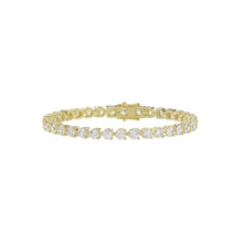 Load image into Gallery viewer, LADIES BRACELET 11CT ROUND DIAMOND 14K YELLOW GOLD
