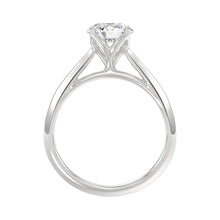 Load image into Gallery viewer, LADIES SOLITAIRE RING 1 1/2CT ROUND DIAMOND 14K WHITE GOLD
