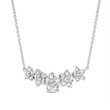 Load image into Gallery viewer, 14K WHITE GOLD 2 3/4CT ROUND DIAMOND LADIES NECKLACE
