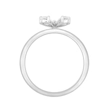 Load image into Gallery viewer, LADIES RING 1 1/8CT PEAR/MARQUISE DIAMOND 14K WHITE GOLD
