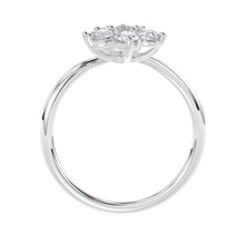 Load image into Gallery viewer, LADIES RING 1CT ROUND DIAMOND 14K WHITE GOLD
