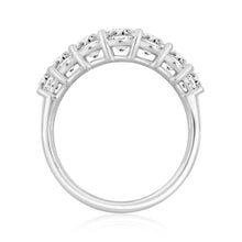 Load image into Gallery viewer, LADIES BAND 1 1/4CT ROUND DIAMOND 14K WHITE GOLD
