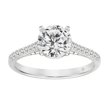 Load image into Gallery viewer, LADIES RING 1 3/4CT ROUND DIAMOND 14K WHITE GOLD (CENTER STONE ROUND DIAMOND 1 1/2CT )
