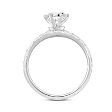 Load image into Gallery viewer, LADIES BRIDAL SET 1 1/2CT ROUND DIAMOND 14K WHITE GOLD (CENTER STONE ROUND DIAMOND 1CT)
