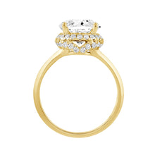 Load image into Gallery viewer, LADIES RING 3 3/8CT ROUND DIAMOND/14K YELLOW GOLD (CENTER STONE ROUND DIAMOND 3CT )

