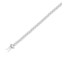 Load image into Gallery viewer, LADIES BRACELET 7CT OVAL DIAMOND 14K WHITE GOLD
