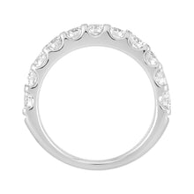 Load image into Gallery viewer, LADIES BAND 2CT ROUND DIAMOND 14K WHITE GOLD
