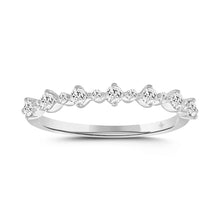 Load image into Gallery viewer, LADIES BRIDAL SET 2 1/2CT ROUND DIAMOND 14K WHITE GOLD (CENTER STONE PRINCESS DIAMOND 2CT )
