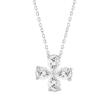 Load image into Gallery viewer, LADIES NECKLACE 1CT PEAR DIAMOND 14K WHITE GOLD
