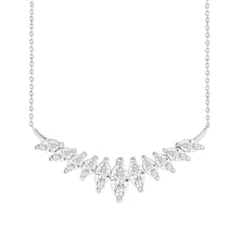 Load image into Gallery viewer, LADIES NECKLACE 4CT MARQUISE DIAMOND 14K WHITE GOLD
