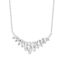 Load image into Gallery viewer, LADIES NECKLACE 4CT MARQUISE DIAMOND 14K WHITE GOLD
