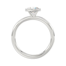 Load image into Gallery viewer, LADIES SOLITAIRE RING 1CT ROUND DIAMOND 14K WHITE GOLD (CENTER STONE ROUND DIAMOND 1CT )
