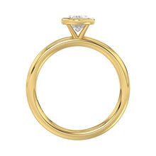 Load image into Gallery viewer, LADIES SOLITAIRE RING 1CT OVAL DIAMOND 14K YELLOW GOLD (CENTER STONE OVAL DIAMOND 1CT )

