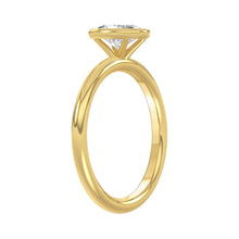 Load image into Gallery viewer, LADIES SOLITAIRE RING 1CT OVAL DIAMOND 14K YELLOW GOLD (CENTER STONE OVAL DIAMOND 1CT )
