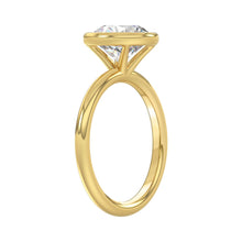 Load image into Gallery viewer, LADIES SOLITAIRE RING 3CT ROUND DIAMOND 14K YELLOW GOLD (CENTER STONE ROUND DIAMOND 3CT )
