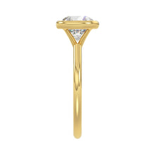 Load image into Gallery viewer, LADIES SOLITAIRE RING 3CT ROUND DIAMOND 14K YELLOW GOLD (CENTER STONE ROUND DIAMOND 3CT )
