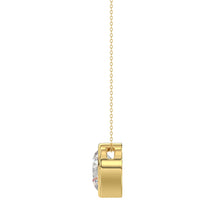 Load image into Gallery viewer, LADIES SOLITAIRE PENDANT 1CT ROUND DIAMOND 14K YELLOW GOLD WITH CHAIN
