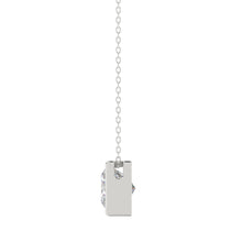 Load image into Gallery viewer, LADIES SOLITAIRE PENDANT 2CT PRINCESS DIAMOND 14K WHITE GOLD

