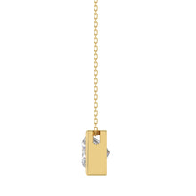 Load image into Gallery viewer, LADIES SOLITAIRE PENDANT 2CT PRINCESS DIAMOND 14K YELLOW GOLD
