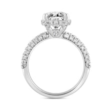 Load image into Gallery viewer, LADIES RING 2 3/4CT ROUND DIAMOND 14K WHITE GOLD (CENTER STONE ROUND DIAMOND 2CT )
