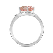 Load image into Gallery viewer, 14K WHITE GOLD 2 1/4CT ROUND/MARQUISE/OVAL DIAMOND LADIES RING (CENTER STONE OVAL DIAMOND 1 1/2CT)
