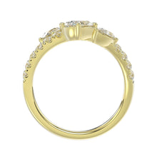 Load image into Gallery viewer, LADIES RING 2.00CT ROUND/OVAL/PEAR DIAMOND 14K YELLOW GOLD 
