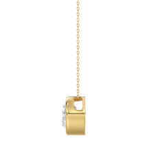 Load image into Gallery viewer, LADIES SOLITAIRE PENDANT 2CT OVAL DIAMOND 14K YELLOW GOLD
