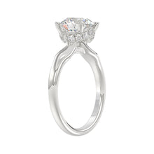 Load image into Gallery viewer, 14K WHITE GOLD 3 5/8CT ROUND DIAMOND LADIES BRIDAL SET (CENTER STONE ROUND DIAMOND 2CT)
