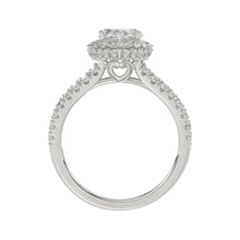 Load image into Gallery viewer, 14K WHITE GOLD 3.00CT ROUND/MARQUISE DIAMOND LADIES RING (CENTER STONE MARQUISE DIAMOND 2CT)
