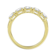 Load image into Gallery viewer, 14K YELLOW GOLD 2.00CT ROUND DIAMOND LADIES BAND
