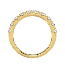 Load image into Gallery viewer, 14K YELLOW GOLD 1.00CT ROUND DIAMOND LADIES BAND
