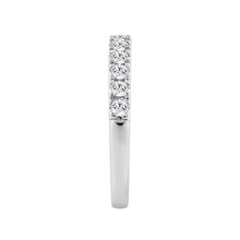 Load image into Gallery viewer, 14K WHITE GOLD 1/2CT ROUND DIAMOND LADIES BAND
