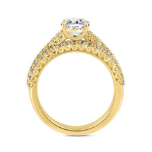 Load image into Gallery viewer, 14K YELLOW GOLD 1 3/4CT ROUND DIAMOND BRIDAL SET (CENTER STONE ROUND DIAMOND 1CT)
