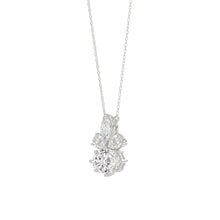 Load image into Gallery viewer, 14K WHITE GOLD 1 1/2CT MARQUISE/PEAR/OVAL DIAMOND LADIIES PENDANT WITH CHAIN
