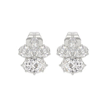 Load image into Gallery viewer, 14K WHITE GOLD 1 3/4CT MARQUISE/PEAR/OVAL DIAMOND LADIES EARRINGS
