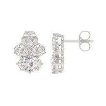Load image into Gallery viewer, 14K WHITE GOLD 1 3/4CT MARQUISE/PEAR/OVAL DIAMOND LADIES EARRINGS
