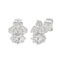 Load image into Gallery viewer, 14K WHITE GOLD 1 3/4CT MARQUISE/PEAR/OVAL DIAMOND LADIES EARRINGS
