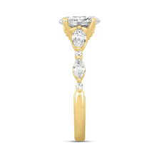 Load image into Gallery viewer, 14K YELLOW GOLD 4.00CT ROUND/OVAL/MARQUISE DIAMOND LADIES RING
