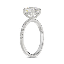 Load image into Gallery viewer, 14K WHITE GOLD 1 3/4CT ROUND DIAMOND LADIES RING (CENTER STONE ROUND DIAMOND 1 1/2CT)
