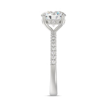 Load image into Gallery viewer, 14K WHITE GOLD 1 3/4CT ROUND DIAMOND LADIES RING (CENTER STONE ROUND DIAMOND 1 1/2CT)
