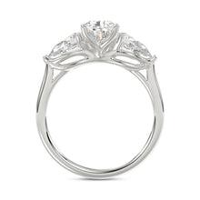 Load image into Gallery viewer, 14K WHITE GOLD 2 5/8CT PEAR DIAMOND LADIES RING (CENTER STONE PEAR DIAMOND 1 1/2CT)
