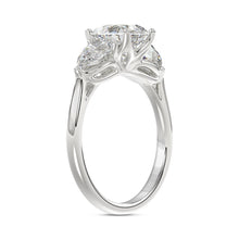 Load image into Gallery viewer, 14K WHITE GOLD 2 5/8CT PEAR DIAMOND LADIES RING (CENTER STONE PEAR DIAMOND 1 1/2CT)
