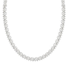 Load image into Gallery viewer, LADIES NECKLACE 19 1/2CT ROUND/PEAR/MARQUISE DIAMOND 14K WHITE GOLD

