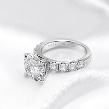 Load image into Gallery viewer, Moisanite 4.3CT Diamond Ring for Women D Color GRA Certification
