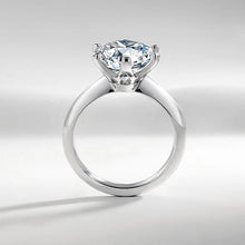 Load image into Gallery viewer, Moissanite 3CT Diamond Engagement Ring 925 Silver Wedding
