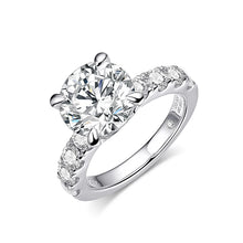 Load image into Gallery viewer, Moisanite 4.3CT Diamond Ring for Women D Color GRA Certification
