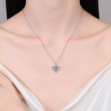 Load image into Gallery viewer, Moissanite 1CT Heart Wedding Necklace for Women
